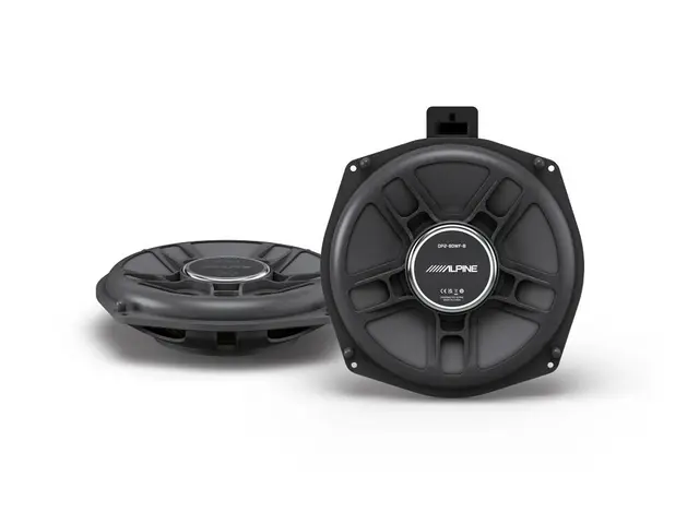 Alpine DP2-80WF-B - subwoofere 8" for BMW, Selges som par 