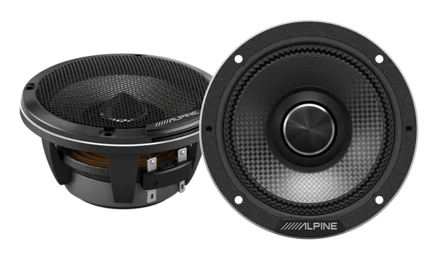 Alpine Status HDZ-653 - høyttalere High-End 3veis komponentsett 