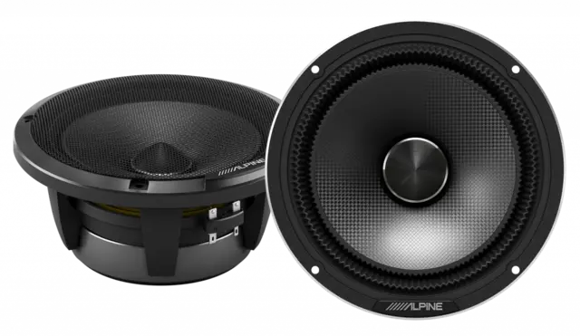 Alpine Status HDZ-653 - høyttalere High-End 3veis komponentsett 