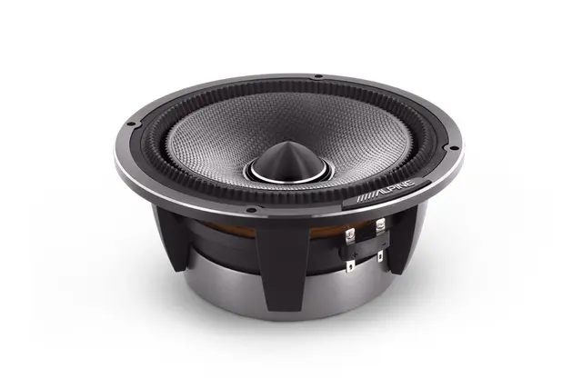 Alpine Status HDZ-653S - høyttalere "Slim-Fit" High-End 3veis komponentsett 