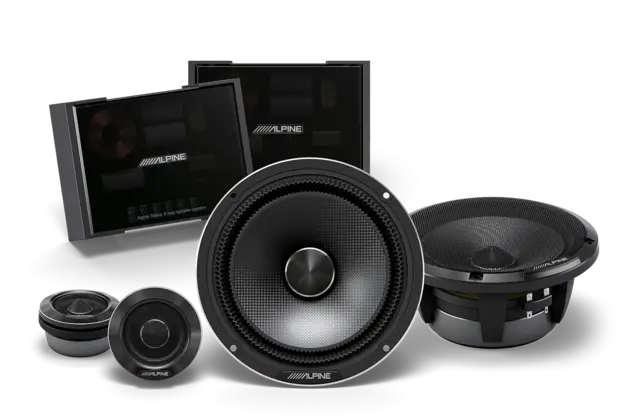 Alpine Status HDZ-65C - høyttalere High-End 2veis komponentsett 