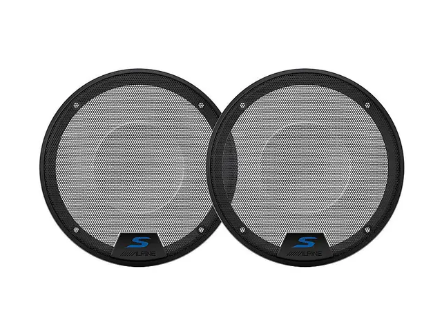 Alpine KTE-S65G grill, par Gitter til S-S65 høyttalere 