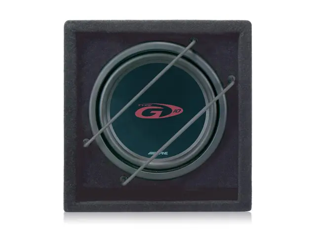 Alpine SBG-1044BR basskasse 10" Type-G, port 
