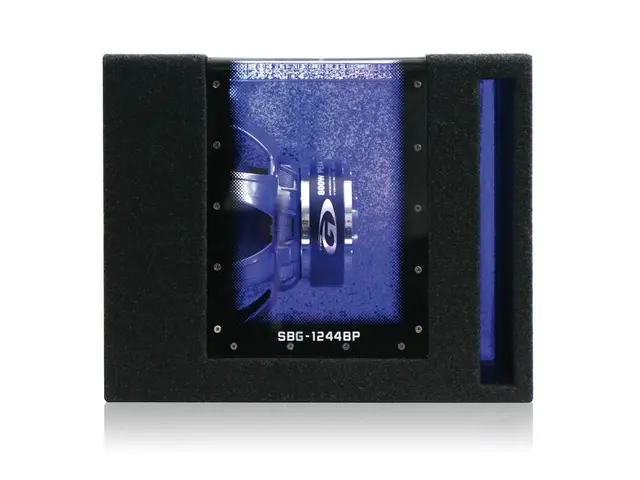 Alpine SBG-1244BP basskasse 800W 12" 250W RMS, TypeG, Plexi 