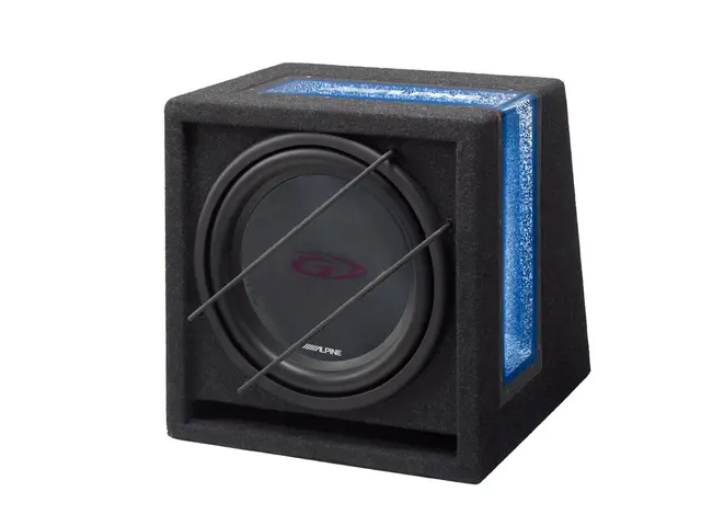 Alpine SBG-1244BR basskasse 12" 4ohm 250W Rms, TypeG, Plexi 