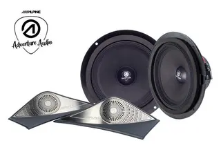 Alpine SPC-106S907-2 høyttaleroppgrad. for Mercedes Sprinter W907/910