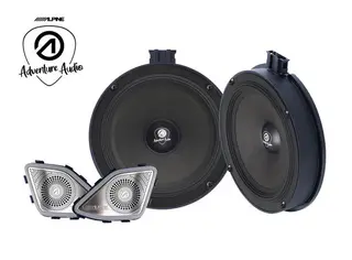 Alpine SPC-106T61-2 høyttaleroppgrad. 6,5" 2veis til VW T6.1