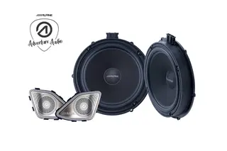 Alpine SPC-108T6-2 høyttaleroppgradering 8" 2veis til VW T6