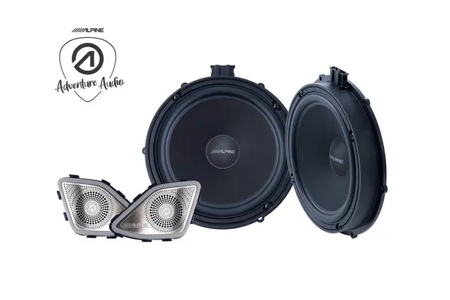 Alpine SPC-108T6-2 høyttaleroppgradering 8" 2veis til VW T6 