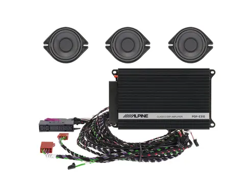Alpine SPC-200AU - lyd oppgradering m/310W forsterker, til Audi A4, A5 og Q5