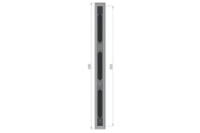Alpine SPC-L500FB Adventure Audio, svart 1stk Line Array høyttaler for innfelding 