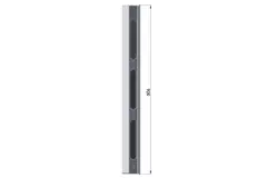 Alpine SPC-L500S Adventure Audio, Sølv 1stk Line Array utpåliggende høyttaler