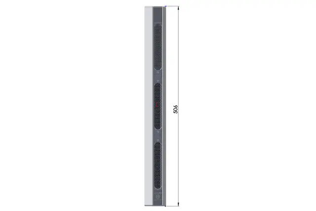 Alpine SPC-L500S Adventure Audio, Sølv 1stk Line Array utpåliggende høyttaler 