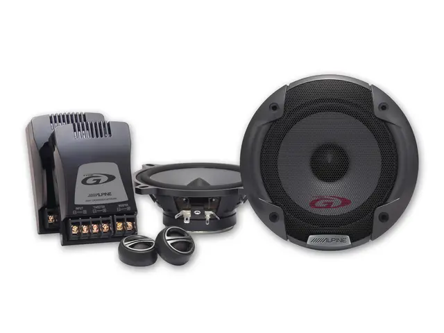 Alpine SPG-13CS komponentsett, Type-G 5,25" (13cm), 2-veis, 65/250W, 4ohm 