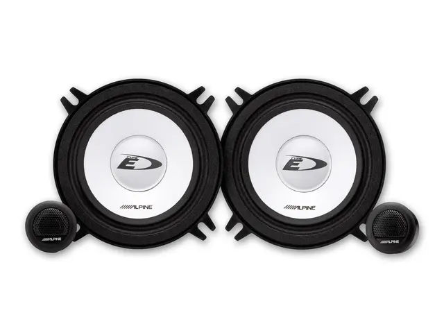 Alpine SXE-1350S komponentsett, Type-E 13cm 4ohm, 40/250W RMS/Max, 60Hz-20kHz 