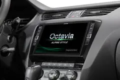 Alpine i902D-OC3 - Multimediaenhet Skoda Octavia 3 9"skjerm, CarPlay/Android Auto