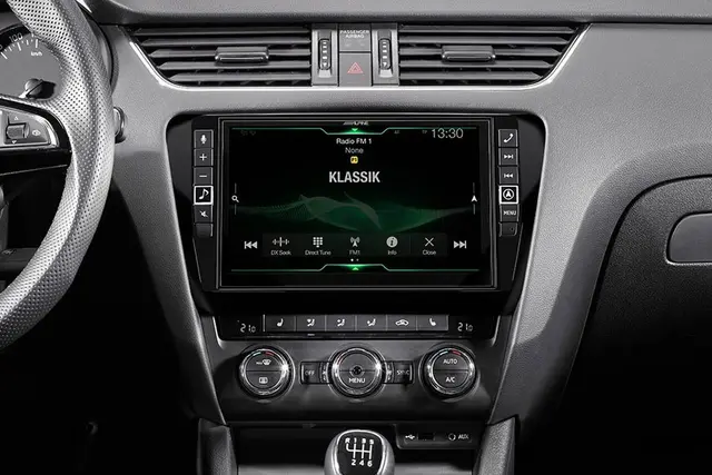 Alpine i902D-OC3 - Multimediaenhet Skoda Octavia 3 9"skjerm, CarPlay/Android Auto 