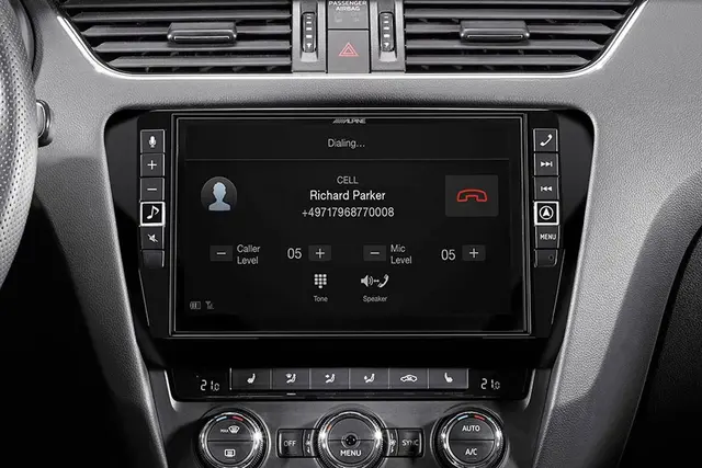 Alpine i902D-OC3 - Multimediaenhet Skoda Octavia 3 9"skjerm, CarPlay/Android Auto 