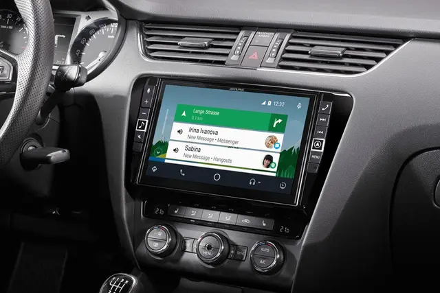 Alpine i902D-OC3 - Multimediaenhet Skoda Octavia 3 9"skjerm, CarPlay/Android Auto 