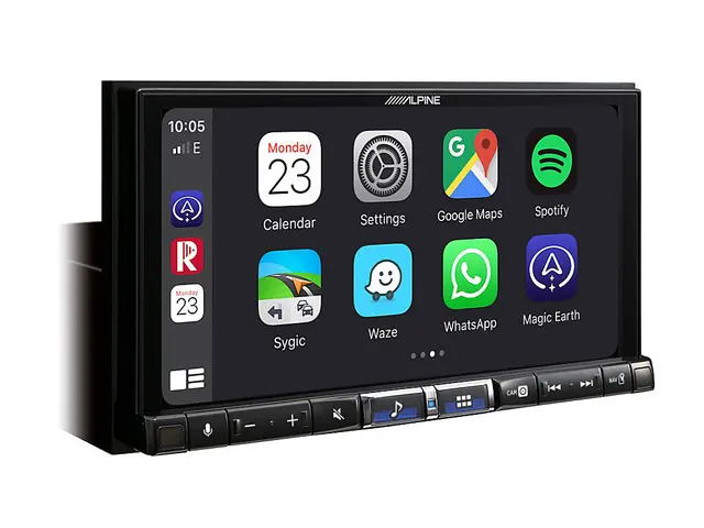 Alpine iLX-705D multimediastasjon 7 Digital Media Station(universal 2-DIN 