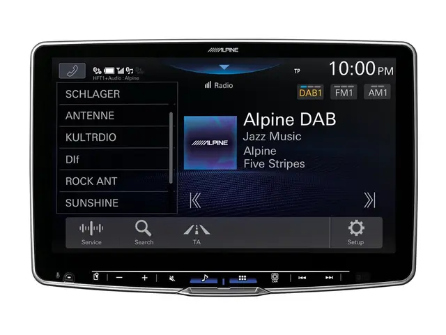 Alpine iLX-F115D HALO11  mediaspiller 11" skjerm DAB CarPlay Android Auto BT 