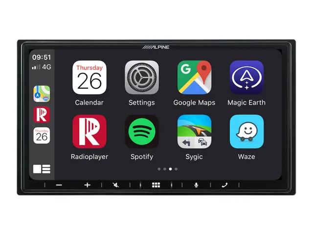 Alpine iLX-W690D DAB+  mediaspiller 7" skjerm DAB CarPlay Android Auto BT 