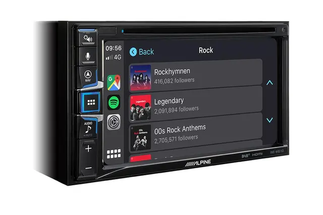 Alpine INE-W611D hovedenhet AVN 4x50W 6,5" skjerm DAB USB AUX 