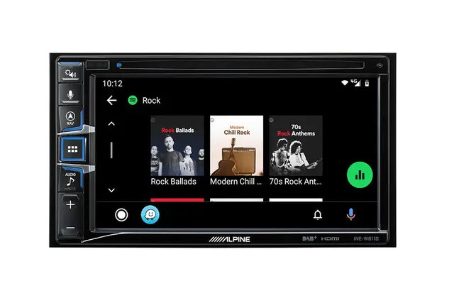 Alpine INE-W611D hovedenhet AVN 4x50W 6,5" skjerm DAB USB AUX 