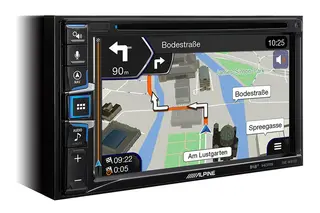 Alpine INE-W611DC Camper hovedenhet AVN 4x50W 6,5" skjerm DAB USB AUX