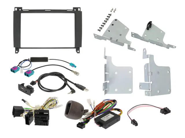 Alpine KIT-802-447 monteringssett X802D-U Kit + CAN for Vito 447 