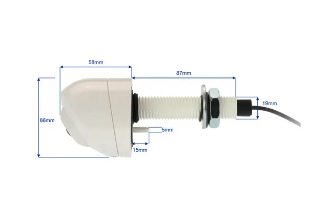 Alpine KIT-R1MHU ryggekamera innsats Universal - perfekt til bobil (u/kamera) 