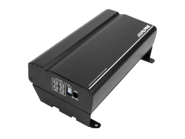 Alpine KTA200M Monoblokk 400W@4Ohm Superkompakt kraftig  monoblokk 