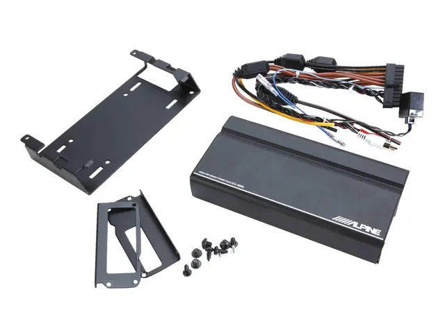 Alpine KTA200M Monoblokk 400W@4Ohm Superkompakt kraftig  monoblokk 