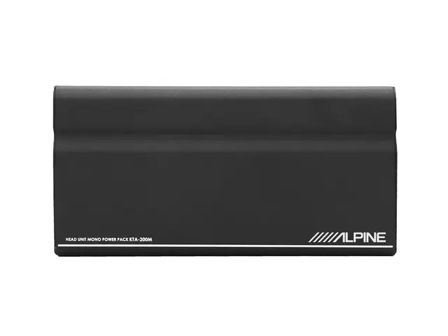 Alpine KTA200M Monoblokk 400W@4Ohm Superkompakt kraftig  monoblokk 
