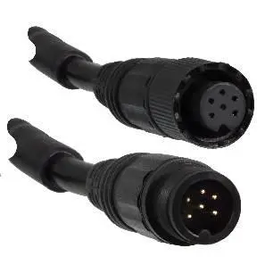 Alpine KWE-CAM6D overgang 6pin mini DIN til Direktekamera 