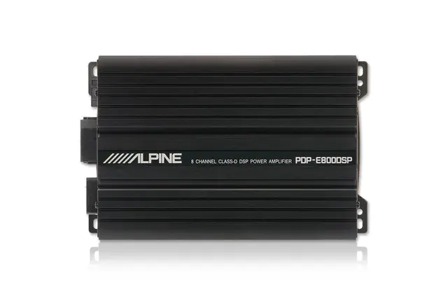 Alpine PDP-E800DSP forsterker 8x100W 6ch inn DSP 