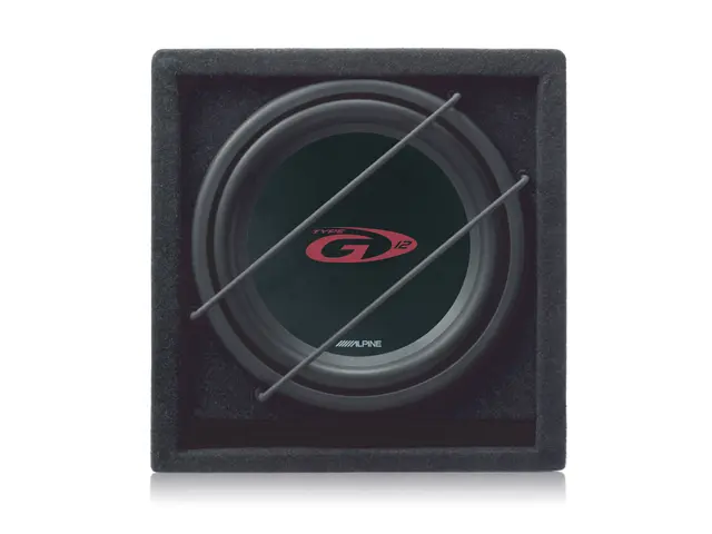 Alpine SBG-1224BR basskasse 2ohm 12" TypeG, 800W, 28-200Hz, Plexi, 2ohm 