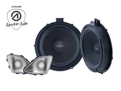 Alpine SPC-108T6 høyttalere 8" VWT6 Spesialtilpasset 8" sett til VW T6