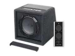 Alpine SWE-815 Aktiv Subwoofer 8", 150W, fjernkontroll