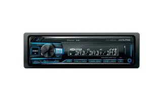 Alpine UTE-204DAB BT uten antenne 4x50W 3xRCA USB AUX Bluetooth