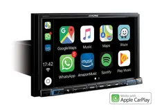 Alpine X803D-U 8" skjerm, Navi DAB+ BT CarPlay, Android Auto, HDMI USB Flac