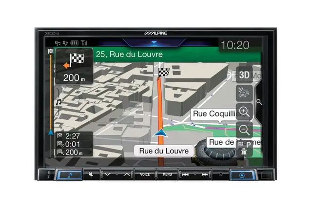 Alpine X803D-U 8" skjerm, Navi DAB+ BT CarPlay, Android Auto, HDMI USB Flac 