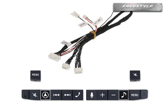 Alpine X902D-F hovedenhet "Freestyle" 9" skjerm DAB+ CarPlay AnroidAuto 