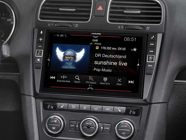 Alpine X902D-G6 - hovedenhet VW Golf 6 Premium Navigasjo og Multimedia 