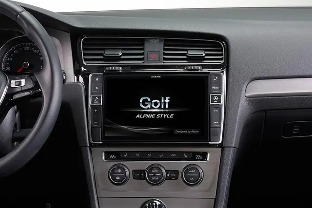 Alpine X902D-G7 - hovedenhet VW Golf 7 Premium Navigasjo og Multimedia 