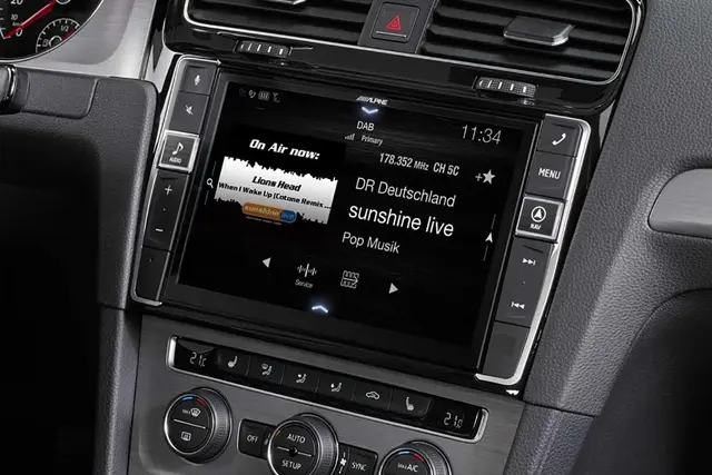 Alpine X902D-G7 - hovedenhet VW Golf 7 Premium Navigasjo og Multimedia 
