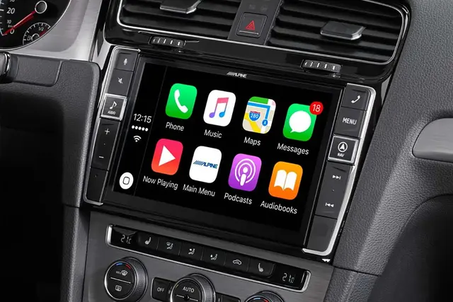 Alpine X902D-G7 - hovedenhet VW Golf 7 Premium Navigasjo og Multimedia 