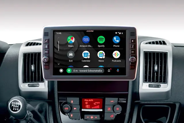 Alpine X903D-DU2 Fiat Ducato radio 9" skjerm m/svivel DAB NAVI USB mm 