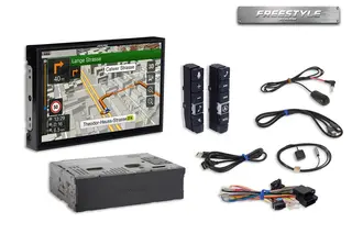 Alpine X903DC-F hovedenhet "Freestyle" 9" skjerm DAB+CarPlay AnroidAuto (TRUCK)