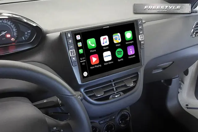 Alpine X903DC-F hovedenhet "Freestyle" 9" skjerm DAB+CarPlay AnroidAuto (TRUCK) 